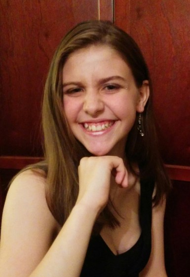 A confident young lady shines. 